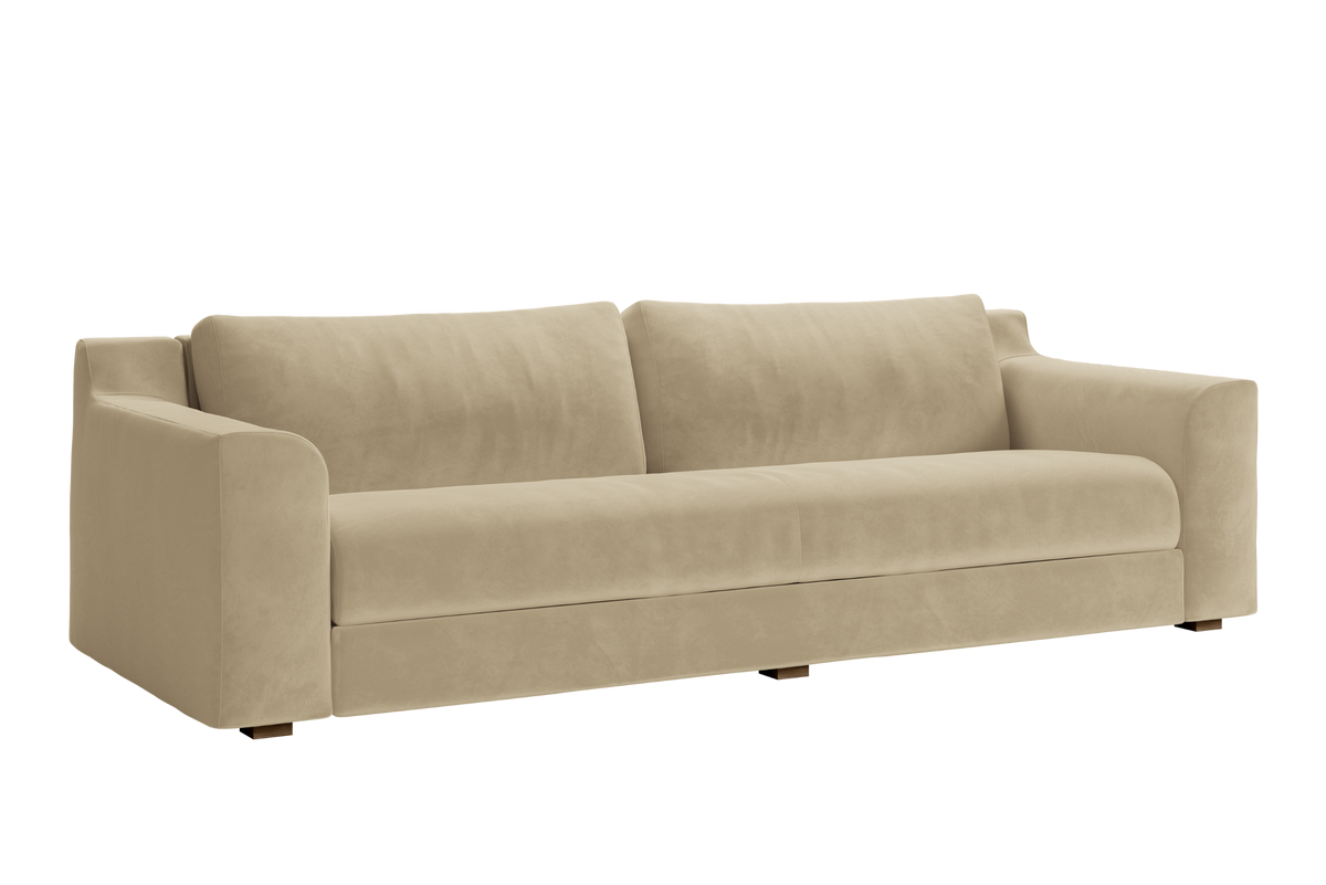 Sabai Design · The Elevate Natural 96" Sofa in Recycled Velvet | socius design in Rochester, MN