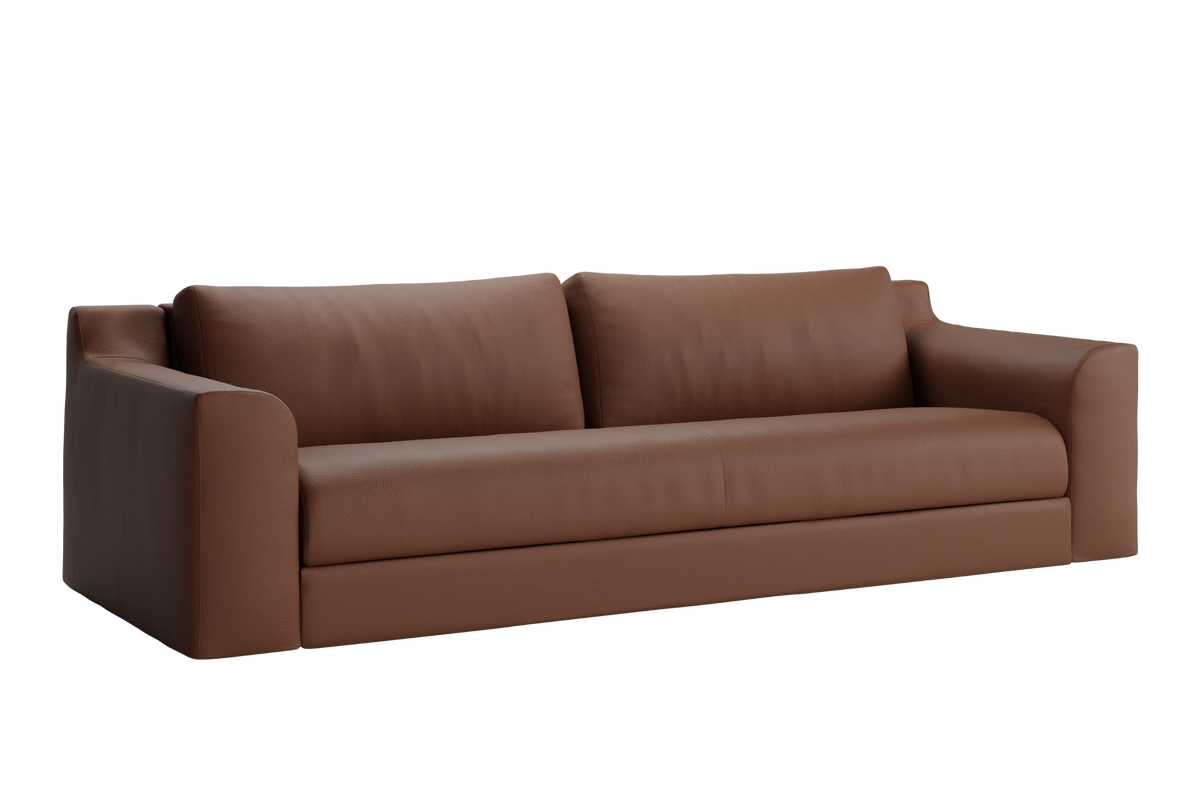 Sabai Design · The Elevate Natural 96" Sofa in Cactus Leather | socius design in Rochester, MN