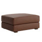 The Elevate Ottoman in Cactus Leather