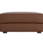 The Elevate Ottoman in Cactus Leather