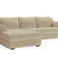 The Elevate Sectional in Recycled Velvet