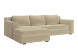 Sabai Design · The Elevate Natural Sectional in Recycled Velvet | socius design in Rochester, MN