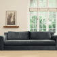 The Elevate 96" Sofa in Recycled Velvet