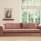 The Elevate 96" Sofa in Recycled Velvet