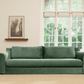 The Elevate 96" Sofa in Recycled Velvet