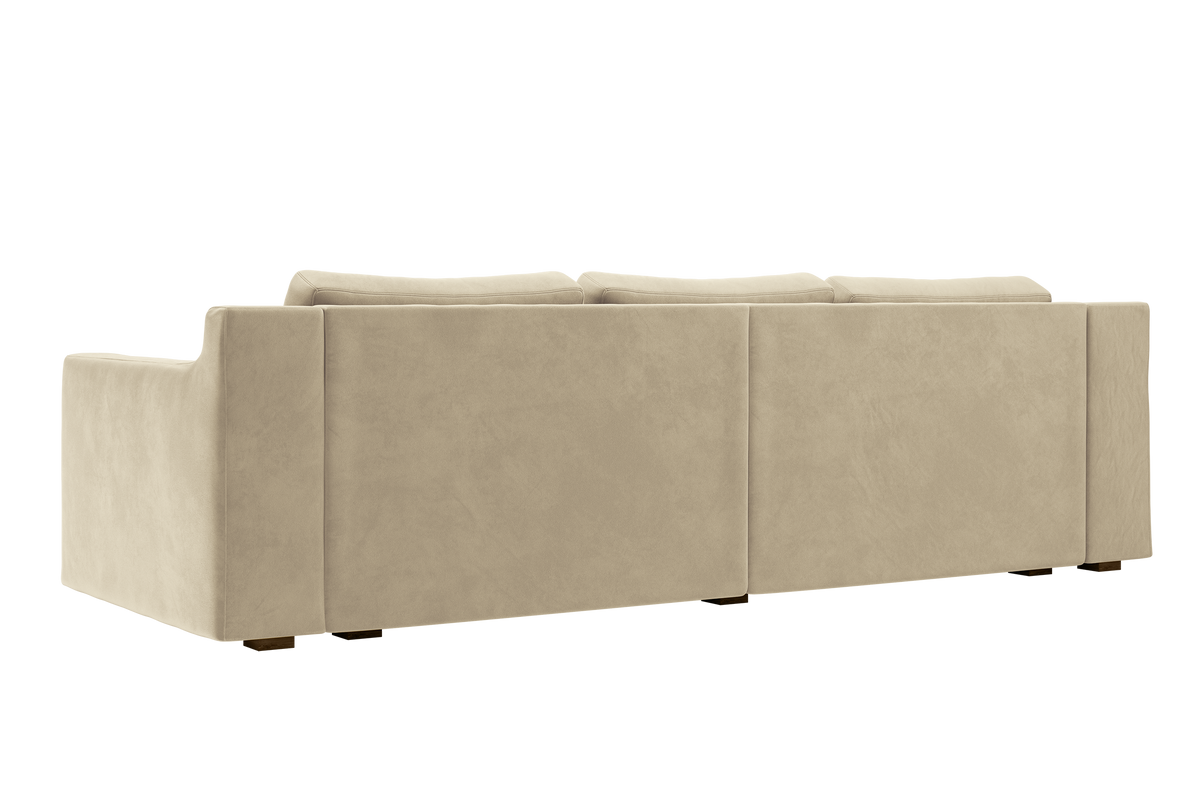 Sabai Design · The Elevate Natural Sectional in Recycled Velvet | socius design in Rochester, MN