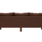 The Essential Sofa in Cactus Leather