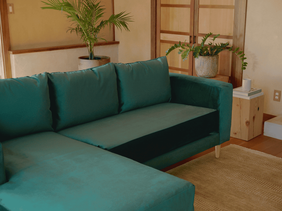 Sabai Design · The Essential Sectional in Hemp Blend | socius design in Rochester, MN