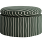 The Evergreen Ottoman in Hemp Blend