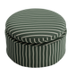 The Evergreen Ottoman in Hemp Blend