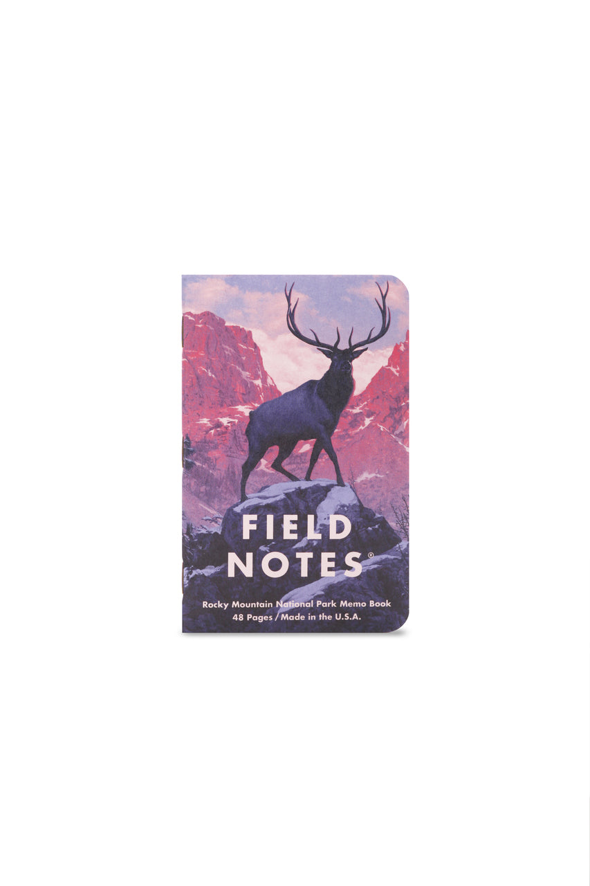 Field Notes National Parks Series C — Rocky Mountain, Great Smoky Mountains, Yellowstone