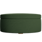 The Evergreen Storage Ottoman in Hemp