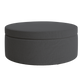 The Evergreen Storage Ottoman in Hemp