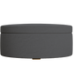 The Evergreen Storage Ottoman in Hemp