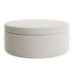 The Evergreen Storage Ottoman in Hemp
