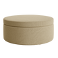 The Evergreen Storage Ottoman in Hemp