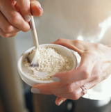 Botnia Exfoliation Mask in use