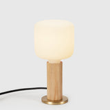 Knuckle Table Lamp in Oak + Oblo · Tala US