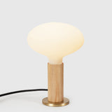 Knuckle Table Lamp in Oak + Oval · Tala US