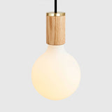 Porcelain III Pendant Light in Oak · Tala US