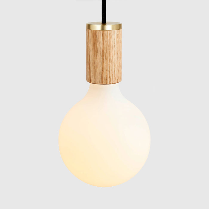 Porcelain III Pendant Light in Oak · Tala US