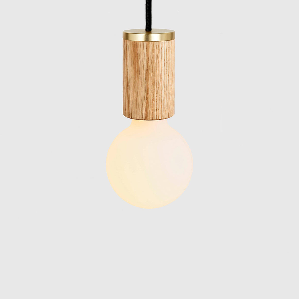 Porcelain II Pendant Light in Oak · Tala US