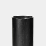 Knuckle Table Lamp Base in Blackened Oak