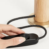 Knuckle Table Lamp in Oak + Enno