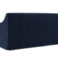 The Evergreen Loveseat in Recycled Velvet