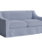 The Evergreen Loveseat in Hemp Blend