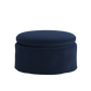 The Evergreen Ottoman in Recycled Velvet