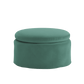 The Evergreen Ottoman in Recycled Velvet