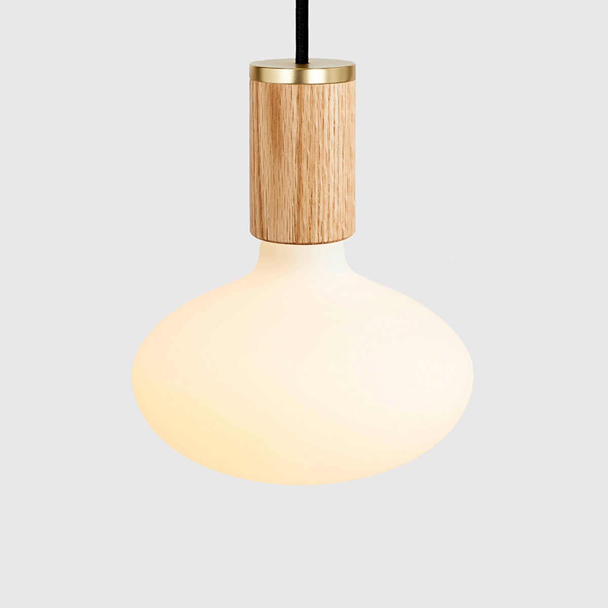 Oval Pendant Light in Oak · Tala US