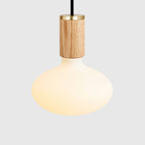 Oval Pendant Light in Oak · Tala US
