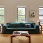 The Elevate 96" Sofa in Recycled Velvet
