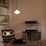 Oval II Plug-In Pendant in Stainless Steel