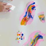 Rainbow Swirl Stationery Set · Boxed Set of Six