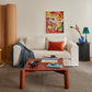 The Elevate Loveseat in Recycled Velvet