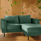 The Essential Loveseat Sectional in Upcycled Poly