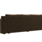 The Elevate Sectional in Recycled Velvet