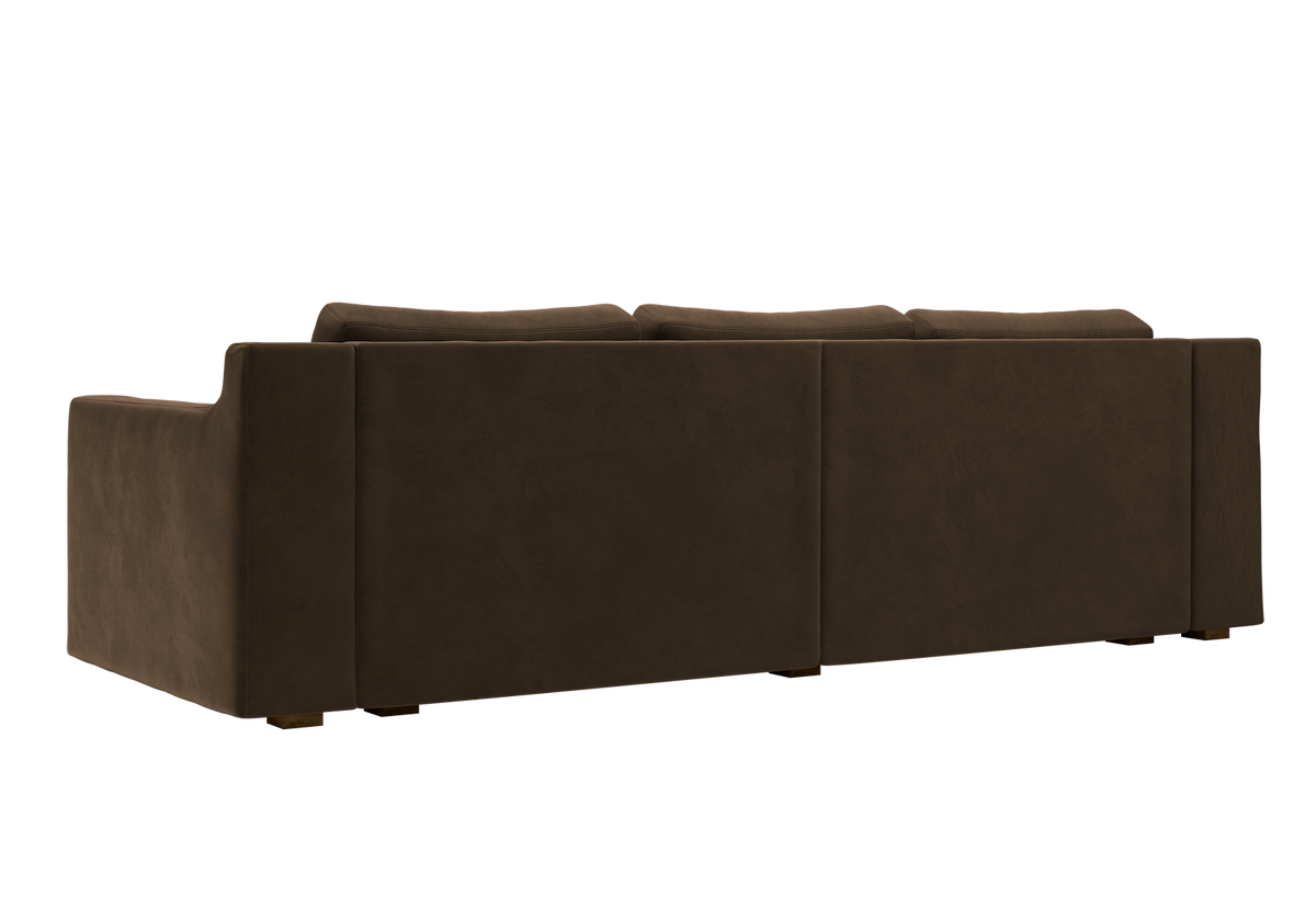 Sabai Design · The Elevate Natural Sectional in Recycled Velvet | socius design in Rochester, MN