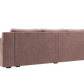 The Elevate Sectional in Recycled Velvet