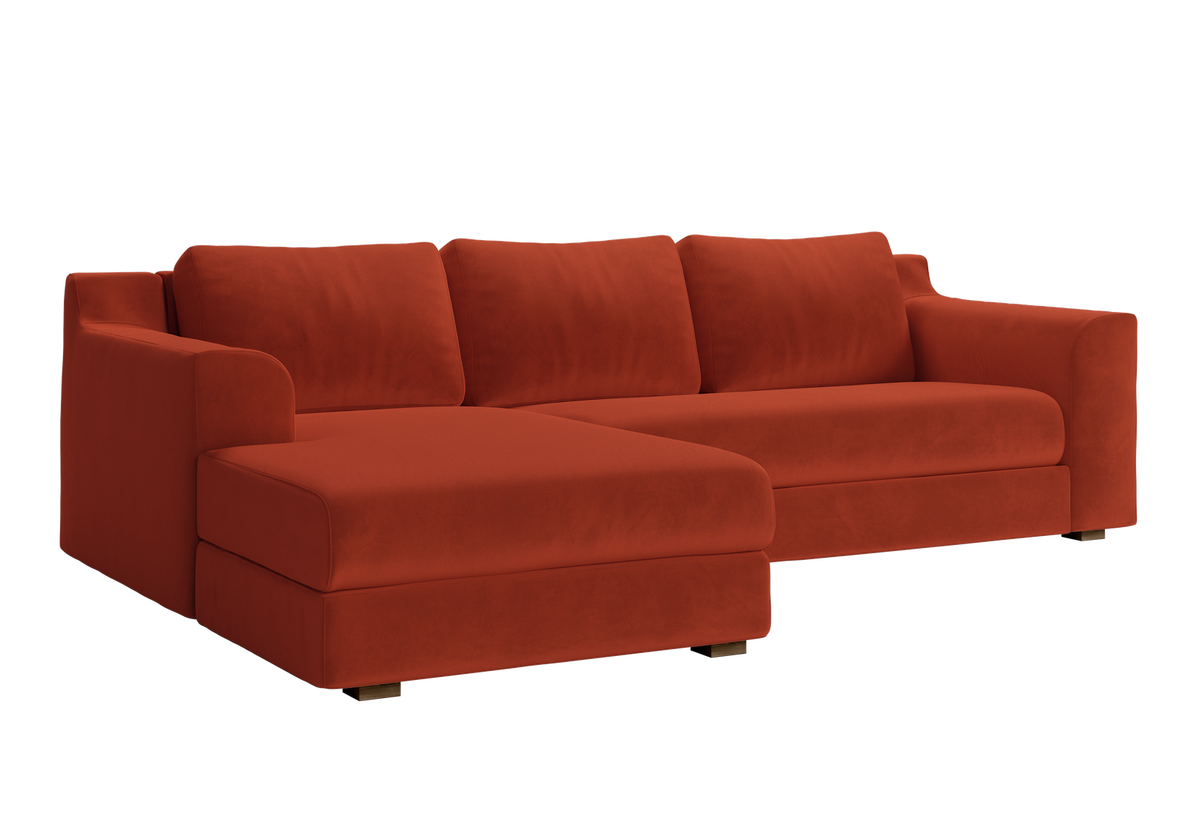 Sabai Design · The Elevate Natural Sectional in Recycled Velvet | socius design in Rochester, MN