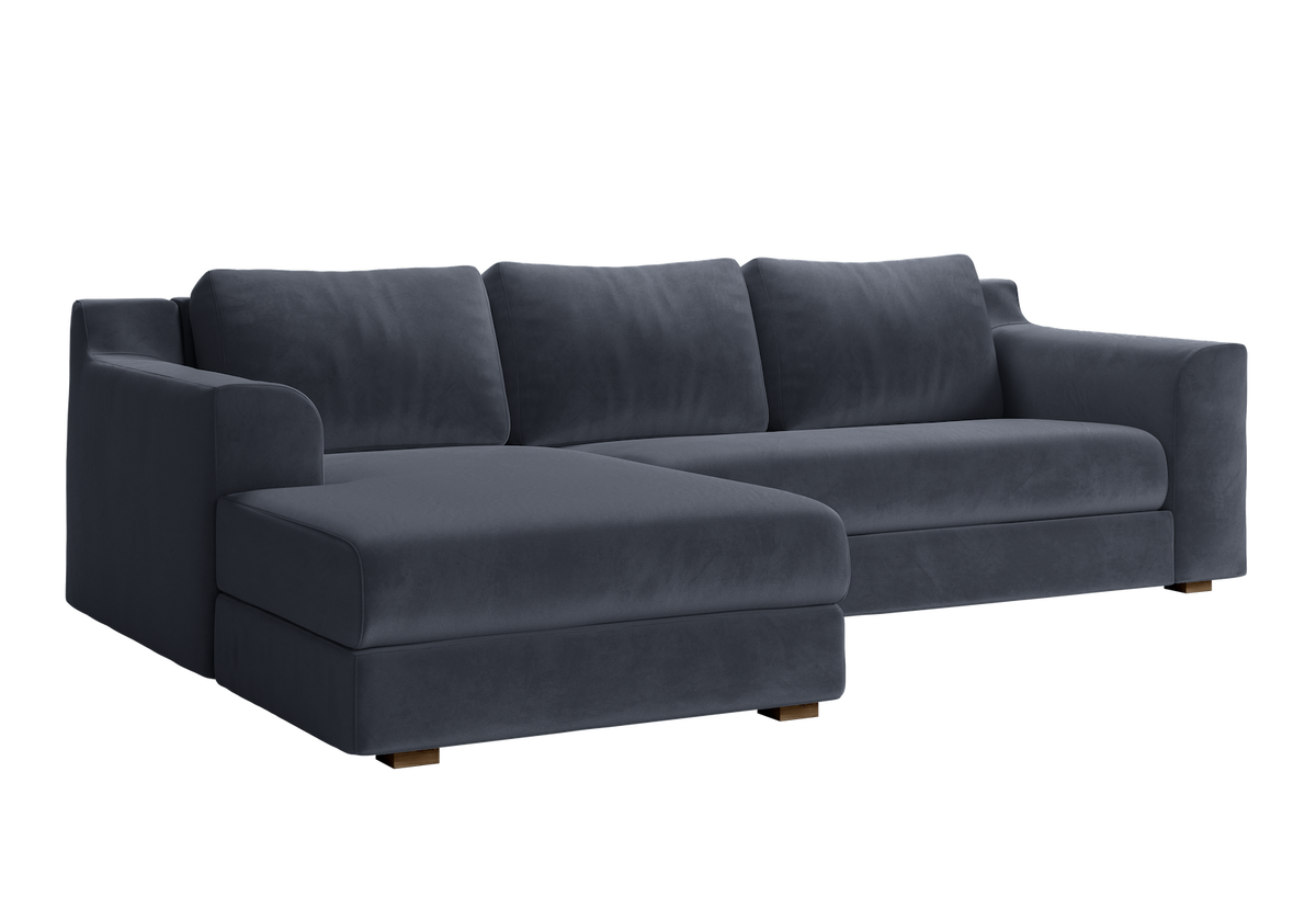 Sabai Design · The Elevate Natural Sectional in Recycled Velvet | socius design in Rochester, MN