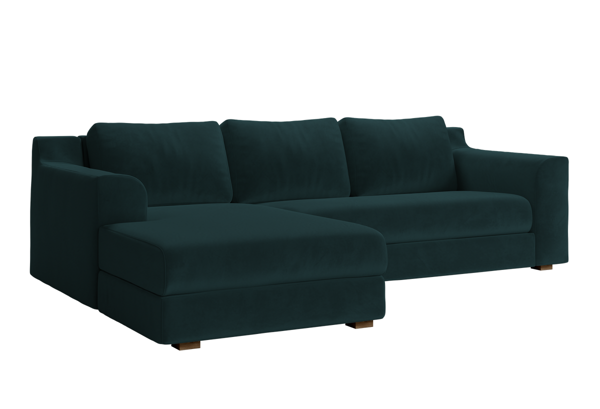Sabai Design · The Elevate Natural Sectional in Recycled Velvet | socius design in Rochester, MN