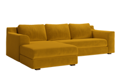 The Elevate Sectional in Recycled Velvet
