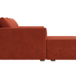 The Elevate Sectional in Recycled Velvet