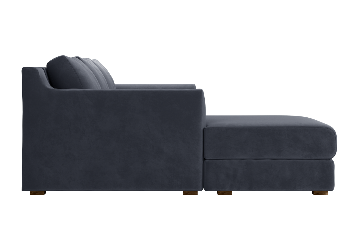 Sabai Design · The Elevate Natural Sectional in Recycled Velvet | socius design in Rochester, MN