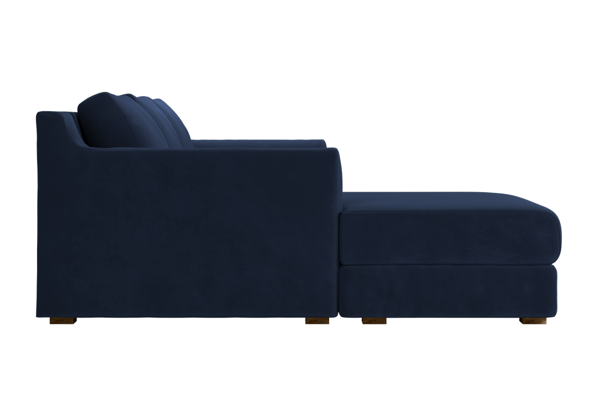 Sabai Design · The Elevate Natural Sectional in Recycled Velvet | socius design in Rochester, MN