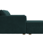 The Elevate Sectional in Recycled Velvet